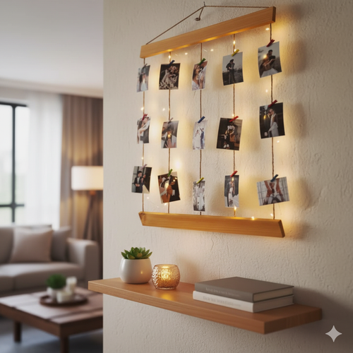 Support Photo En bois