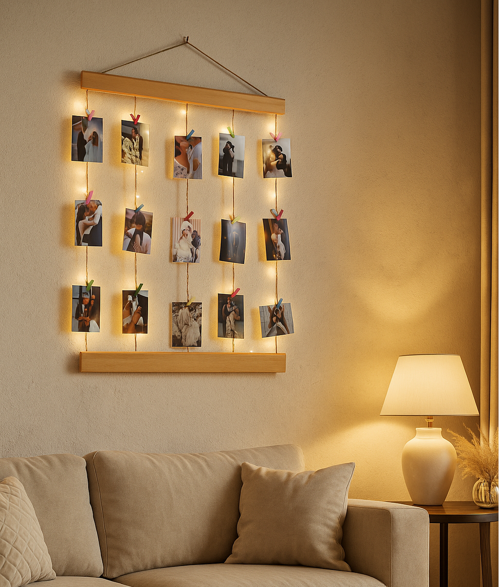 Support Photo En bois