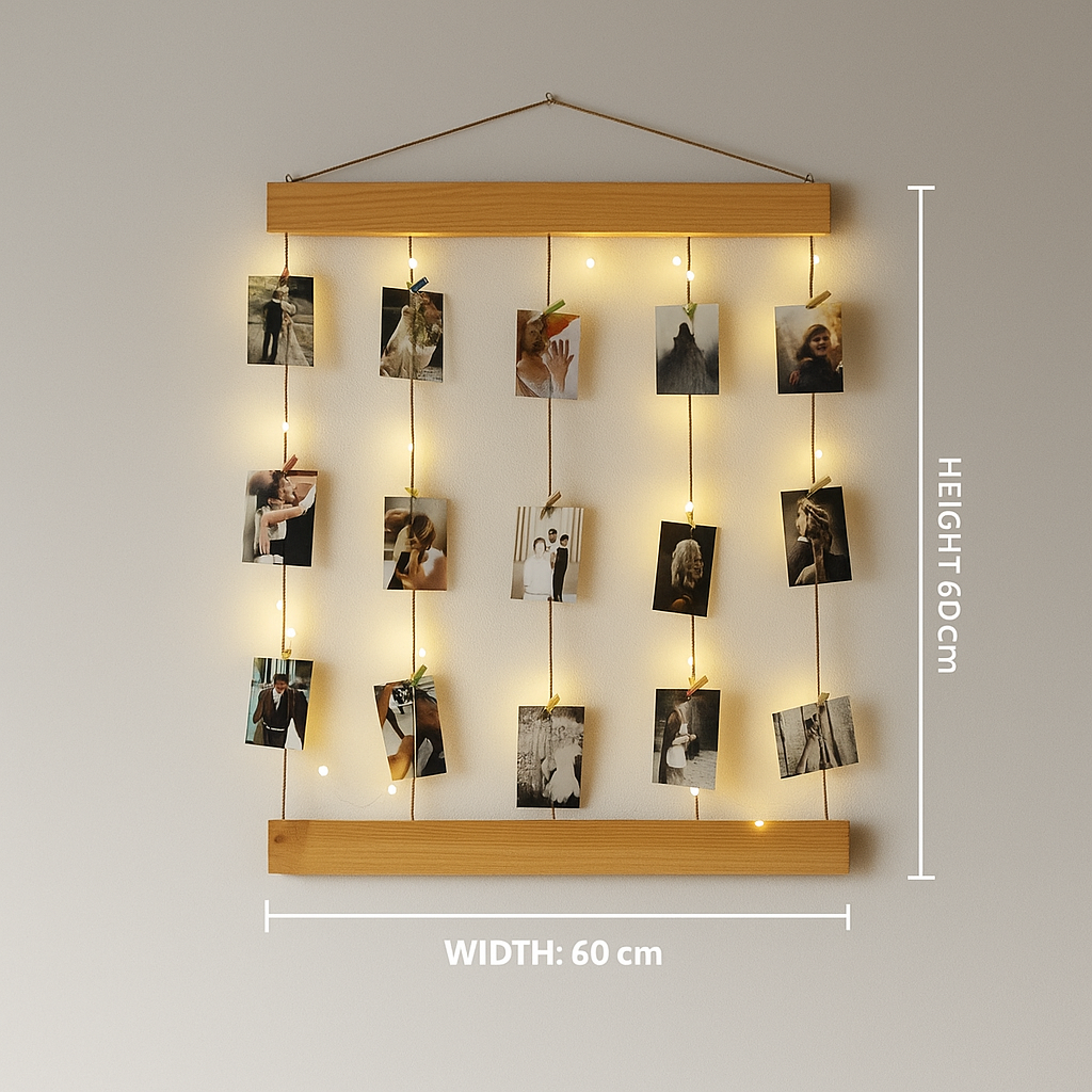 Support Photo En bois